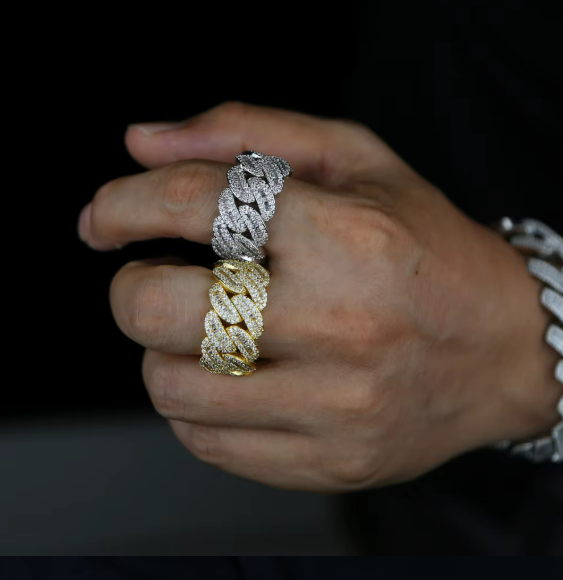 Miami Cuban Link Ring mit Zirkonien